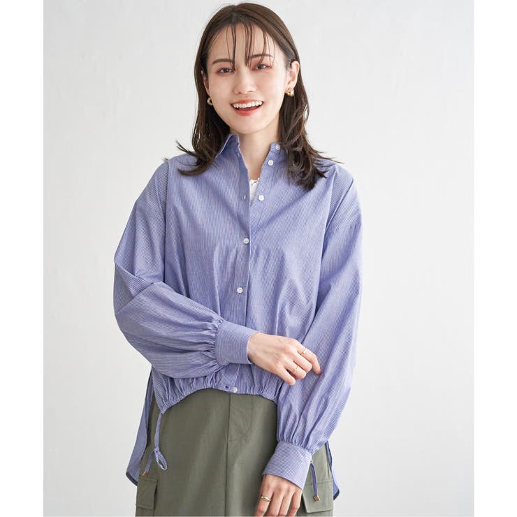 ドロストロングテールシャツ | ikka  | 詳細画像2 