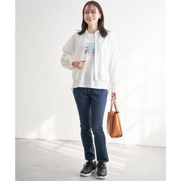 ドロストロングテールシャツ | ikka  | 詳細画像6 