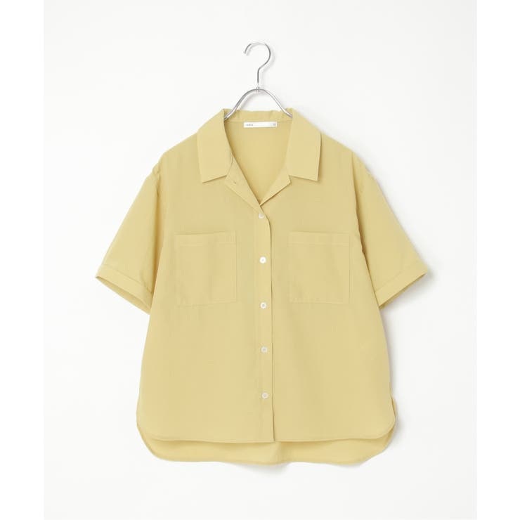 涼やか開襟ポケ付きシャツ | ikka  | 詳細画像35 