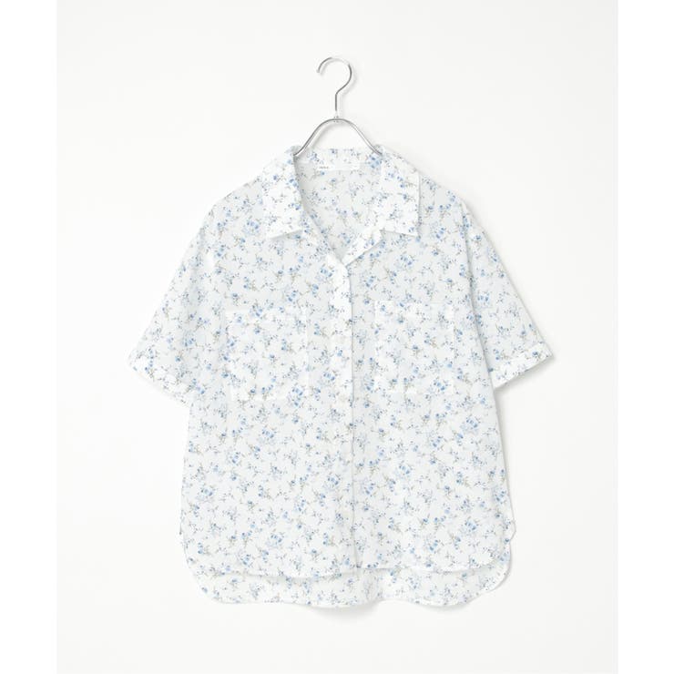 涼やか開襟ポケ付きシャツ | ikka  | 詳細画像39 