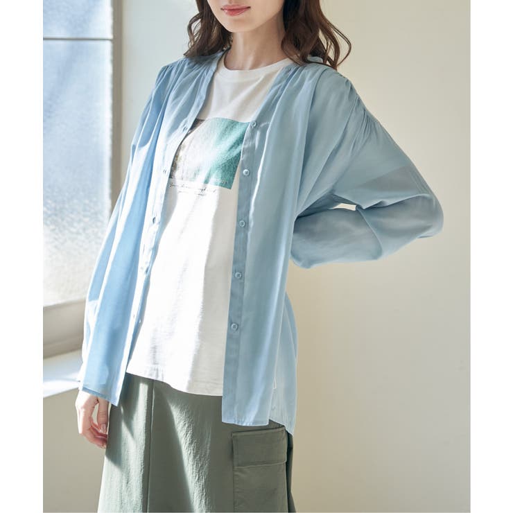 【雑誌InRed5月号掲載】シアーバックリボンブラウス | ikka  | 詳細画像6 