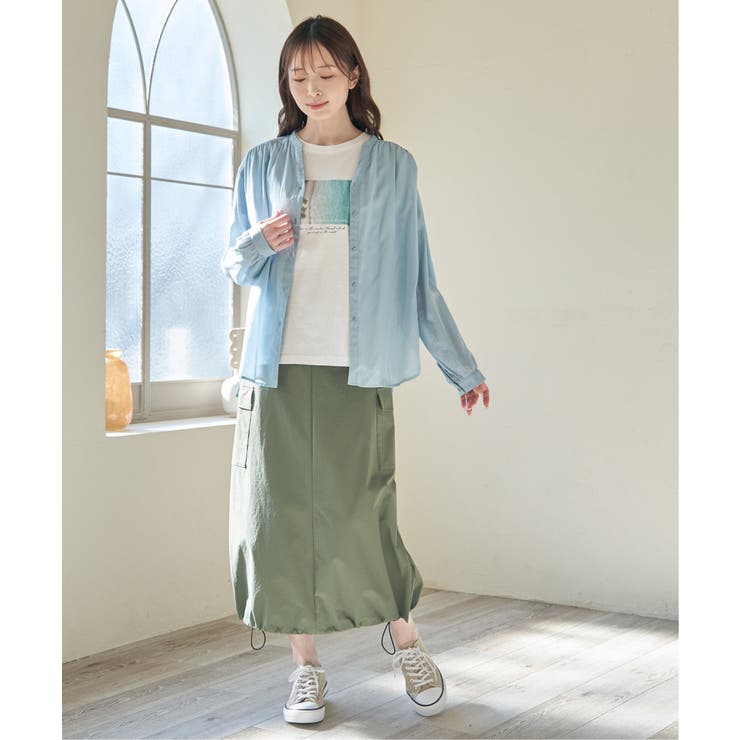 【雑誌InRed5月号掲載】シアーバックリボンブラウス | ikka  | 詳細画像8 