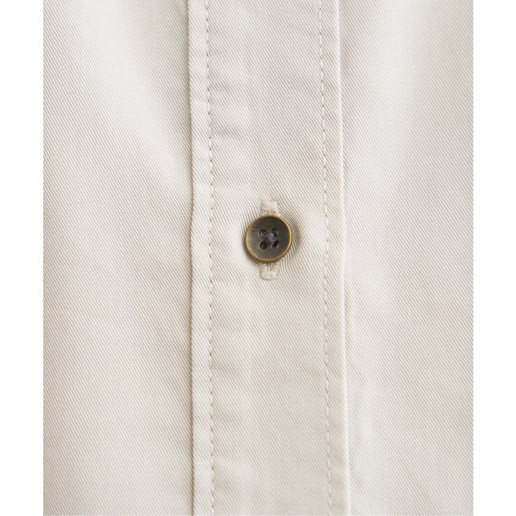 セルロース／デニムポケ付きシャツ | ikka  | 詳細画像30 