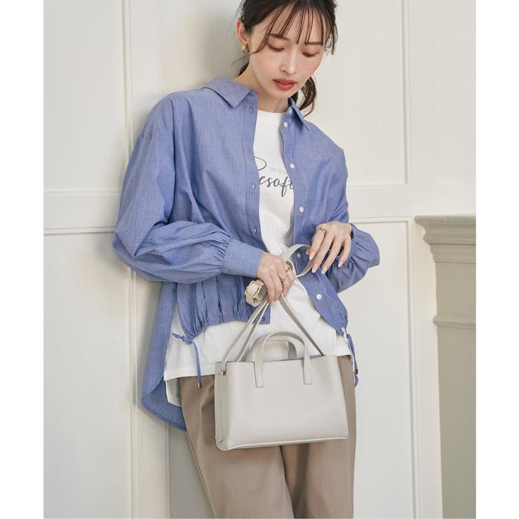 ドロストロングテールシャツ【親子コーデ】 | ikka  | 詳細画像5 