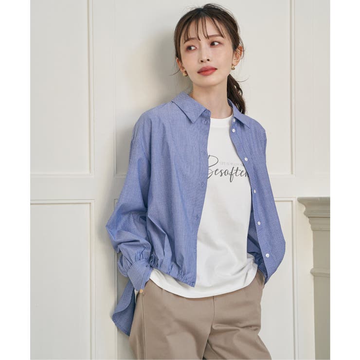 ドロストロングテールシャツ【親子コーデ】 | ikka  | 詳細画像6 