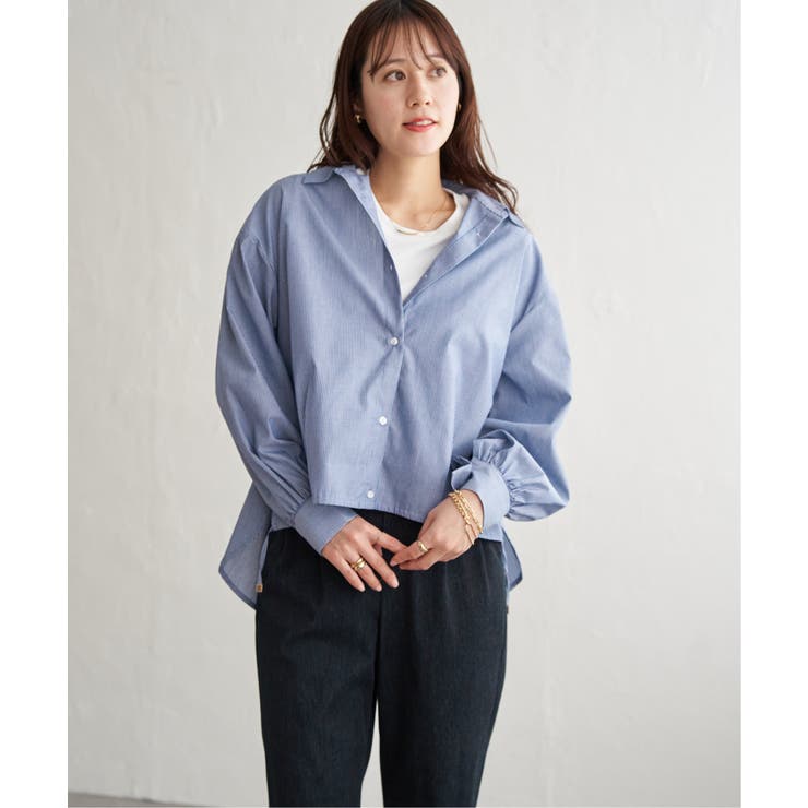 ドロストロングテールシャツ【親子コーデ】 | ikka  | 詳細画像9 