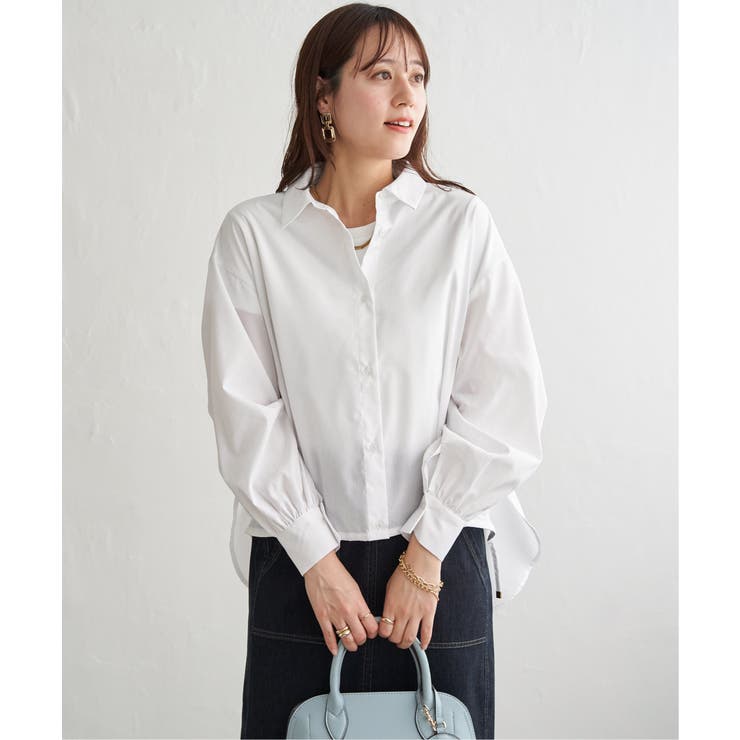 ドロストロングテールシャツ【親子コーデ】 | ikka  | 詳細画像14 