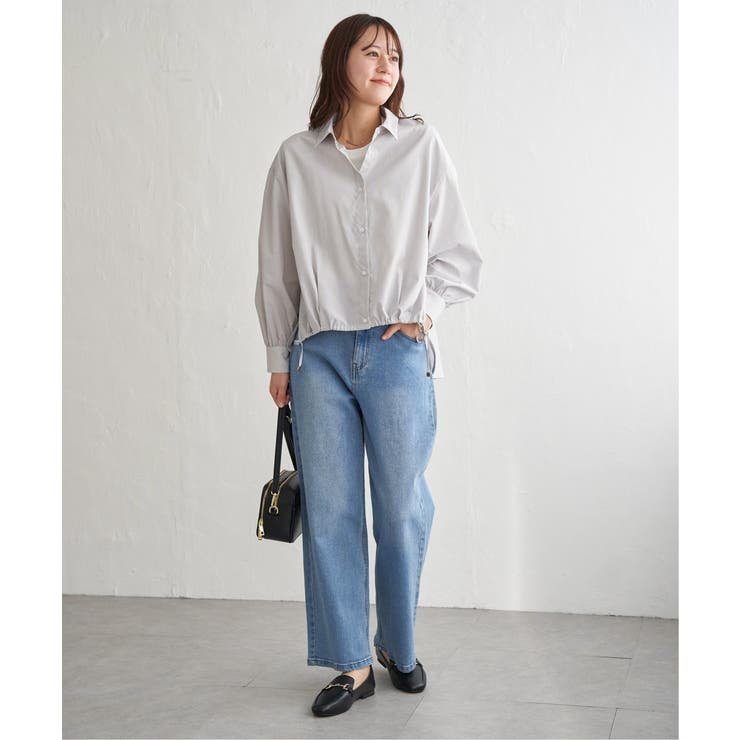 ドロストロングテールシャツ【親子コーデ】 | ikka  | 詳細画像18 