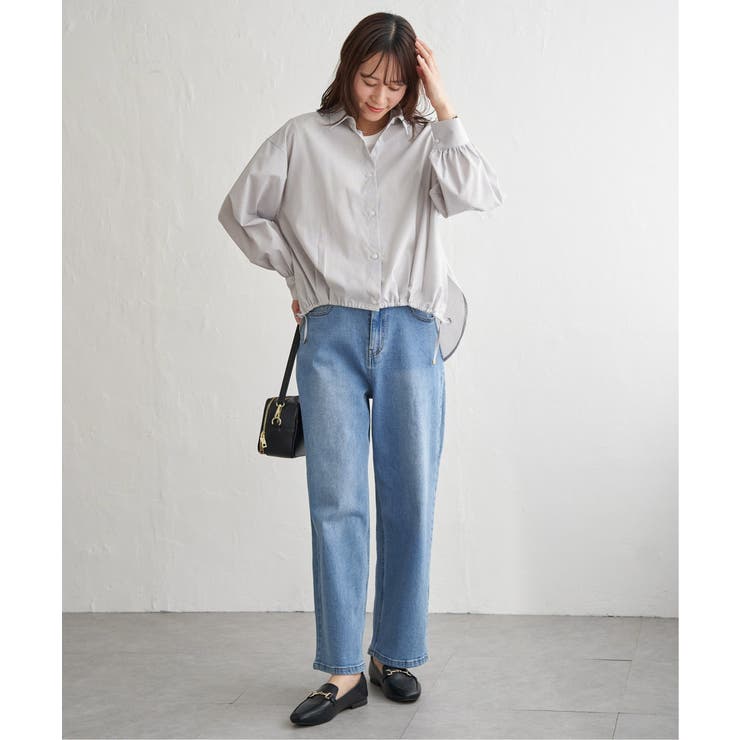 ドロストロングテールシャツ【親子コーデ】 | ikka  | 詳細画像19 