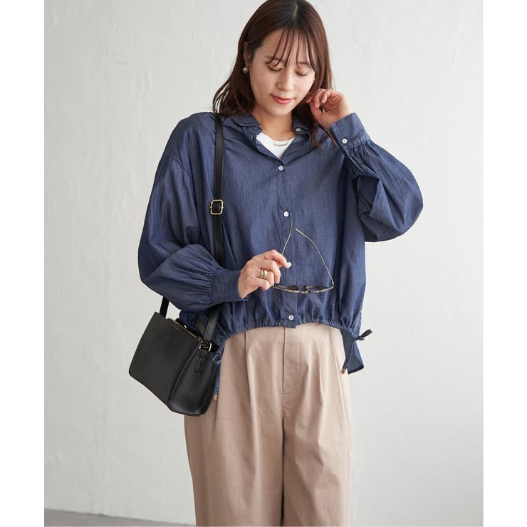 ドロストロングテールシャツ【親子コーデ】 | ikka  | 詳細画像21 