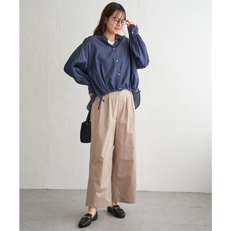 ドロストロングテールシャツ【親子コーデ】 | ikka  | 詳細画像23 