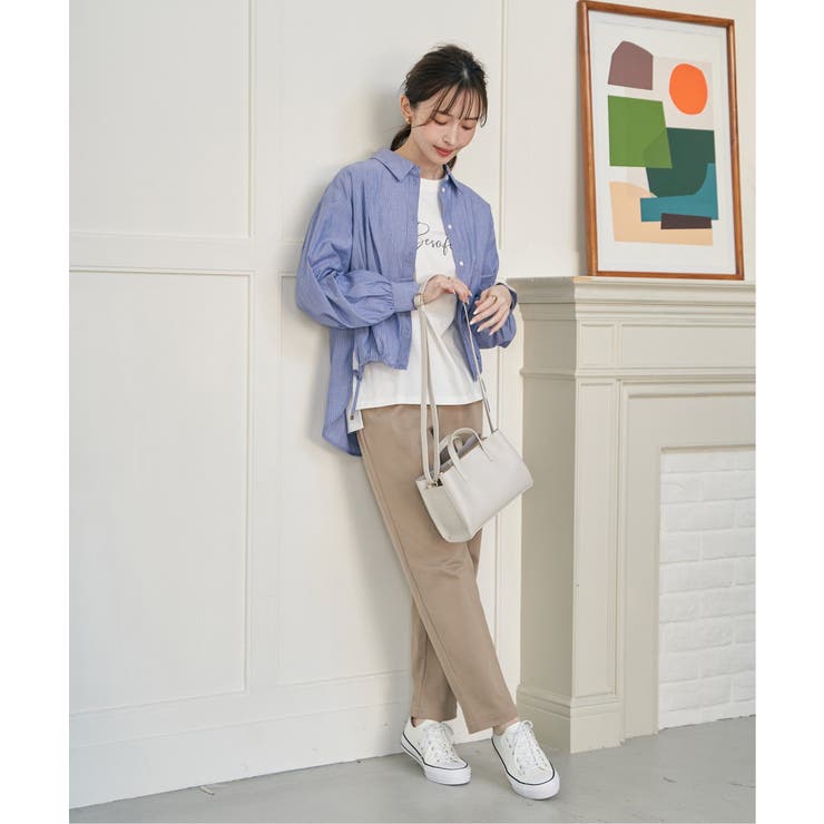 ドロストロングテールシャツ【親子コーデ】 | ikka  | 詳細画像4 