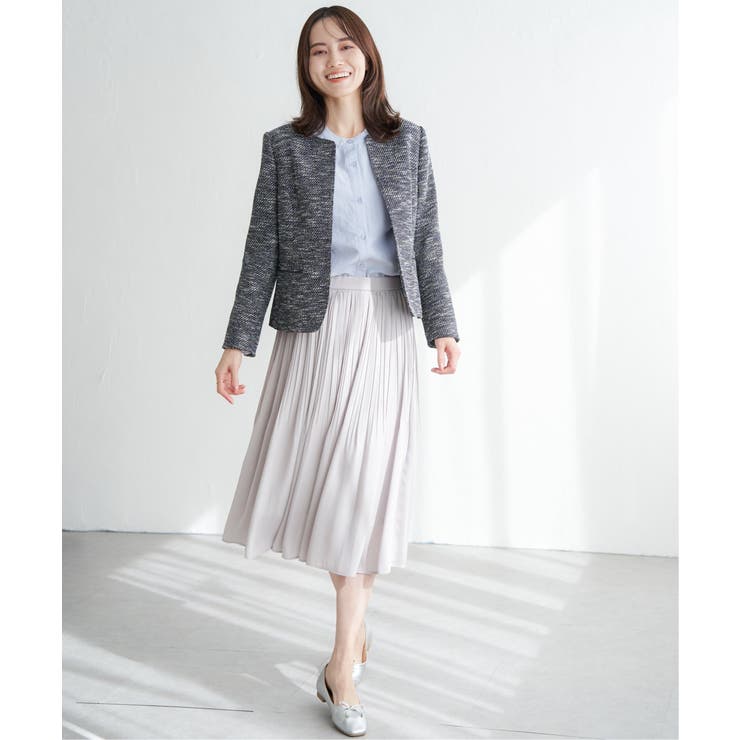 前後2WAYバンドカラーシャツ | ikka  | 詳細画像9 