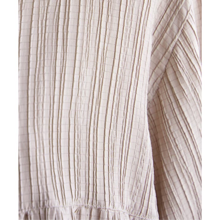 冷感楊柳バンドカラーシャツ | ikka  | 詳細画像32 