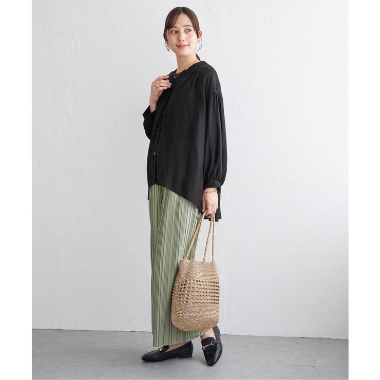 V襟シャーディガン | ikka  | 詳細画像18 