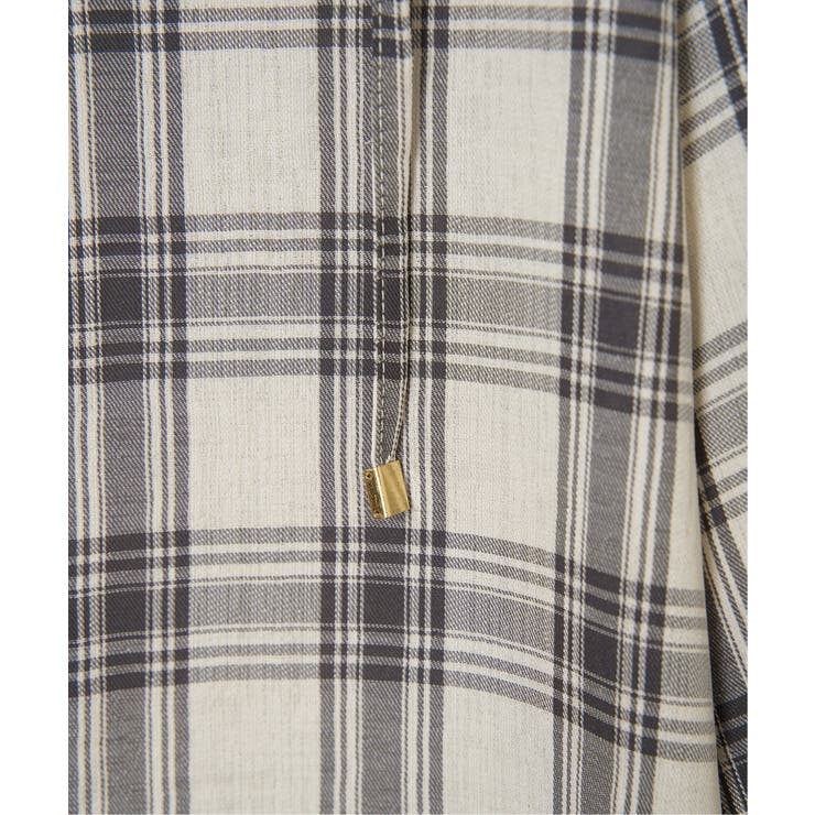 【接触冷感／UVカット】シアー7分袖フードシャツ | ikka  | 詳細画像24 