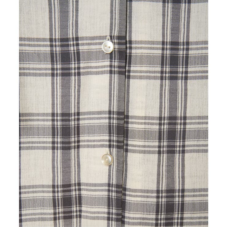 【接触冷感／UVカット】シアー7分袖フードシャツ | ikka  | 詳細画像27 