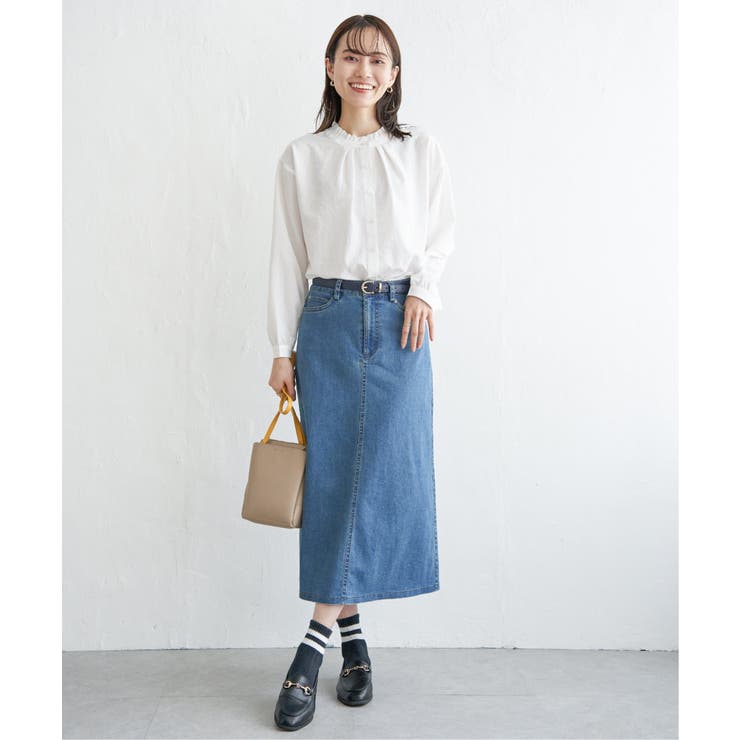 襟フリル2WAYブラウス | ikka  | 詳細画像11 