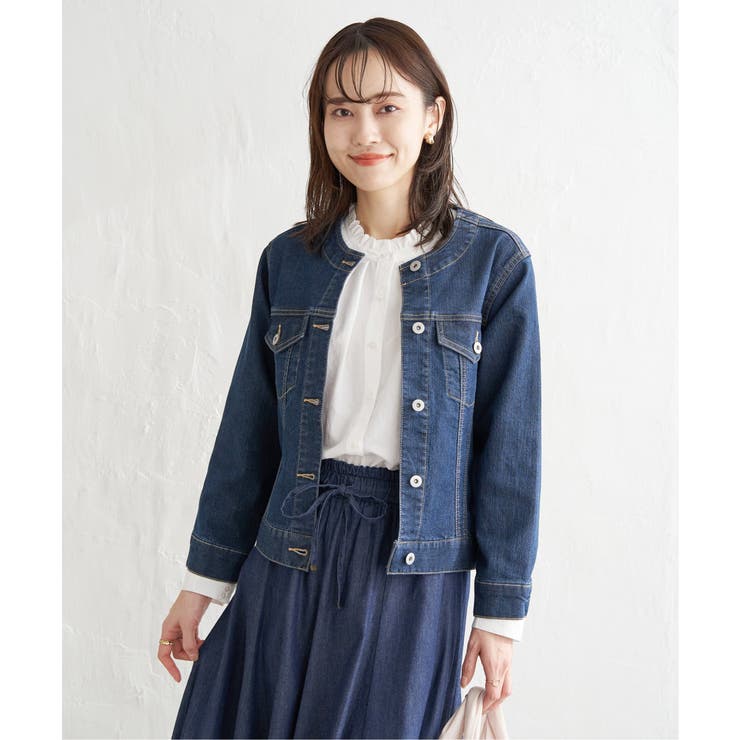 襟フリル2WAYブラウス | ikka  | 詳細画像12 