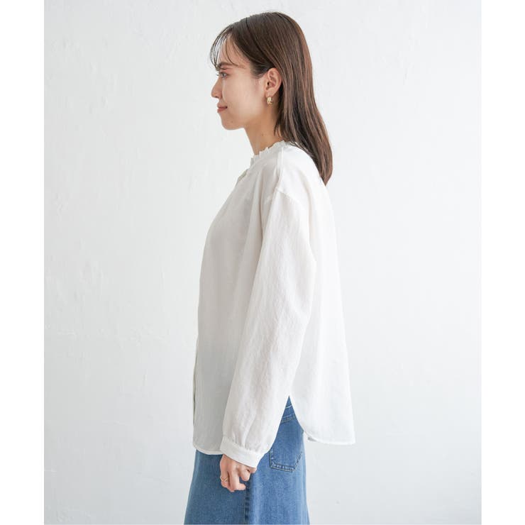 襟フリル2WAYブラウス | ikka  | 詳細画像28 