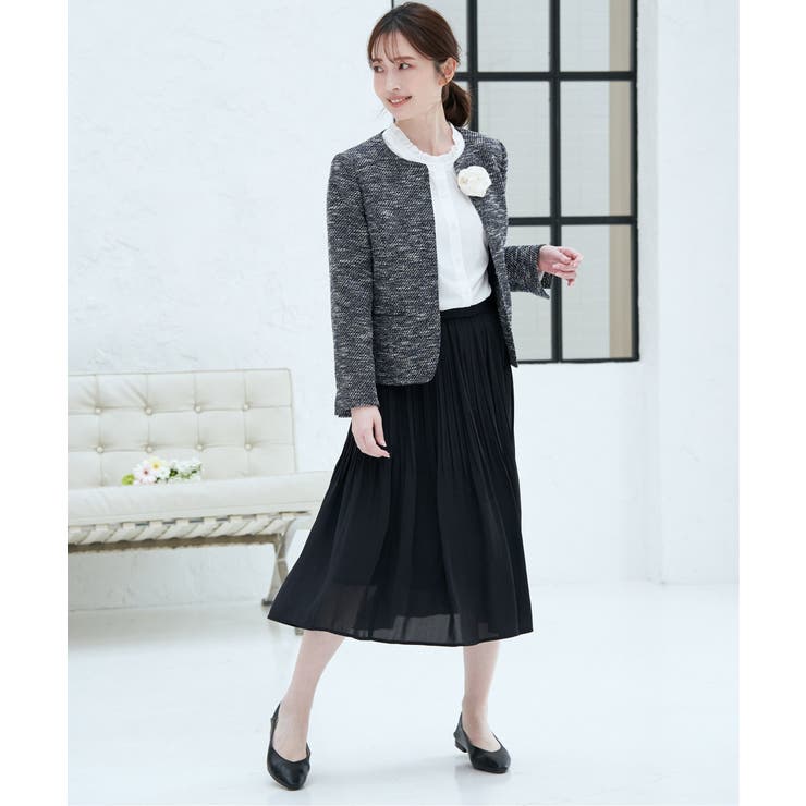 襟フリル2WAYブラウス | ikka  | 詳細画像4 