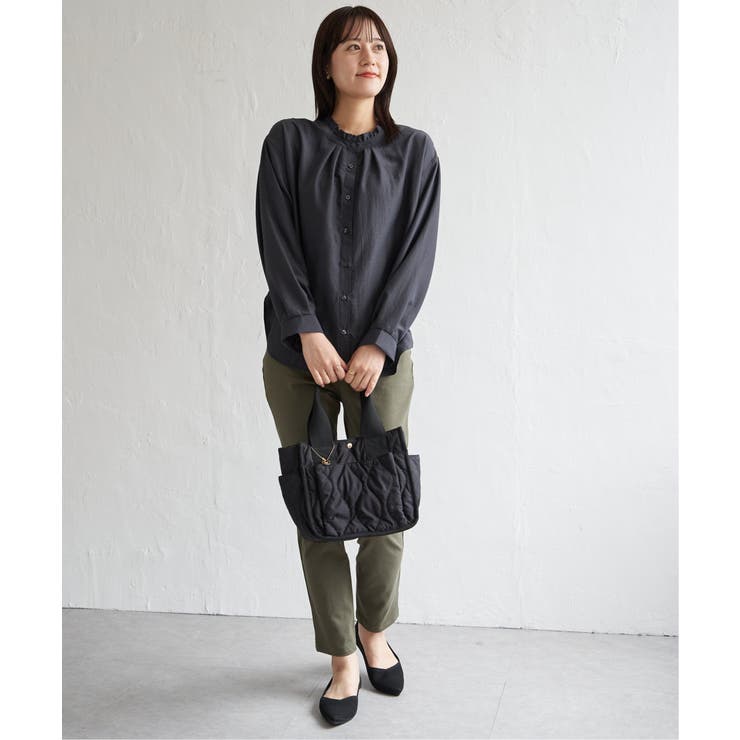 襟フリル2WAYブラウス | ikka  | 詳細画像14 