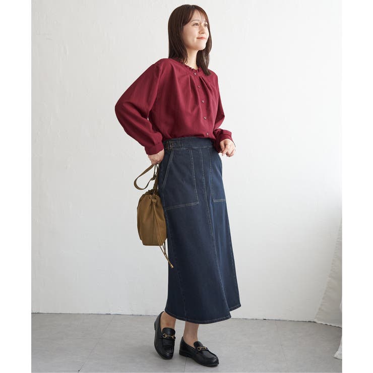 襟フリル2WAYブラウス | ikka  | 詳細画像17 