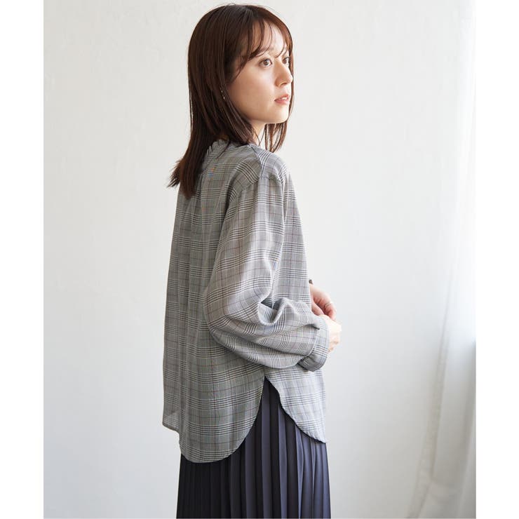 襟フリル2WAYブラウス | ikka  | 詳細画像25 