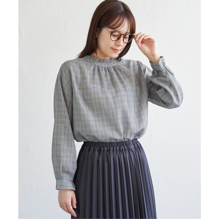 襟フリル2WAYブラウス | ikka  | 詳細画像27 