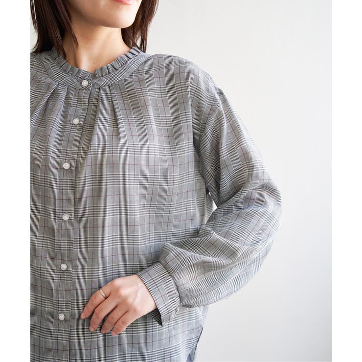 襟フリル2WAYブラウス | ikka  | 詳細画像29 