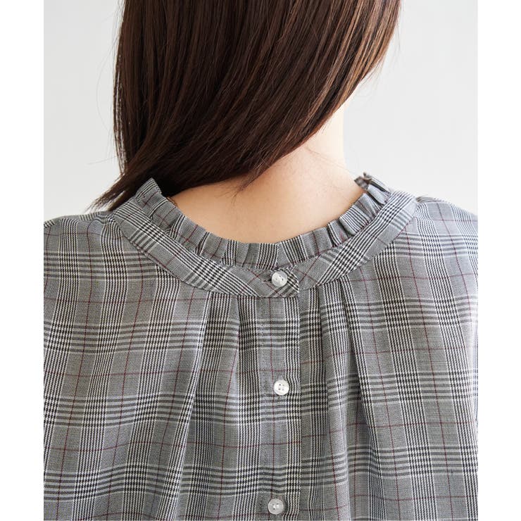 襟フリル2WAYブラウス | ikka  | 詳細画像35 