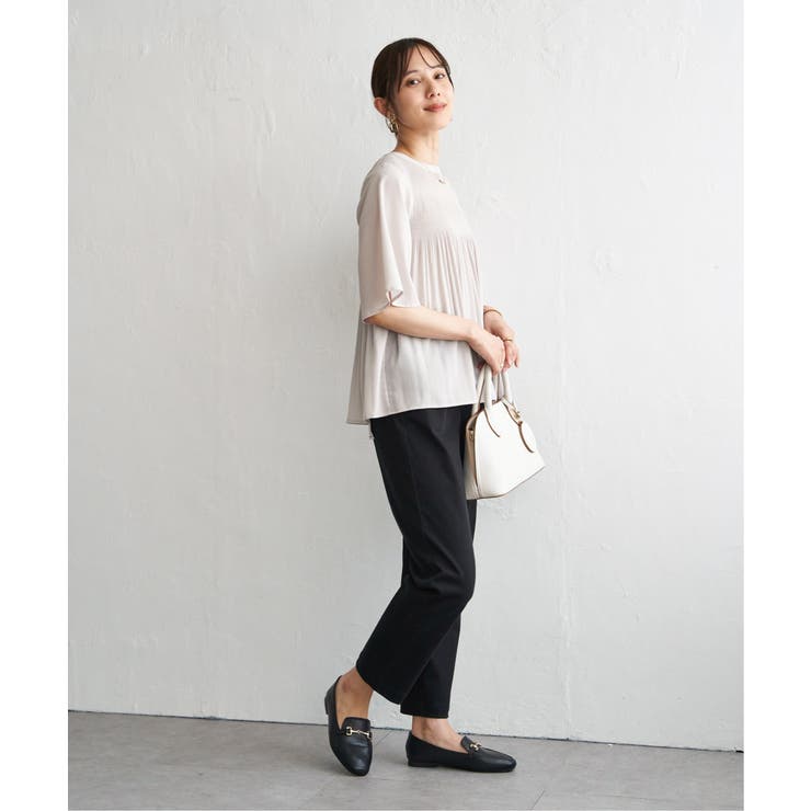 マジョリカ3段プリーツブラウス | ikka  | 詳細画像18 