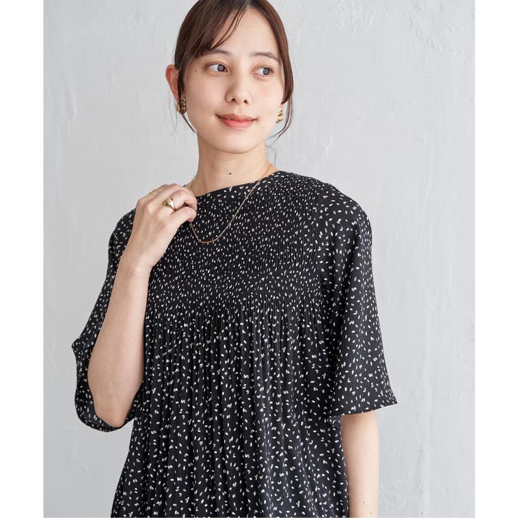 マジョリカ3段プリーツブラウス | ikka  | 詳細画像19 