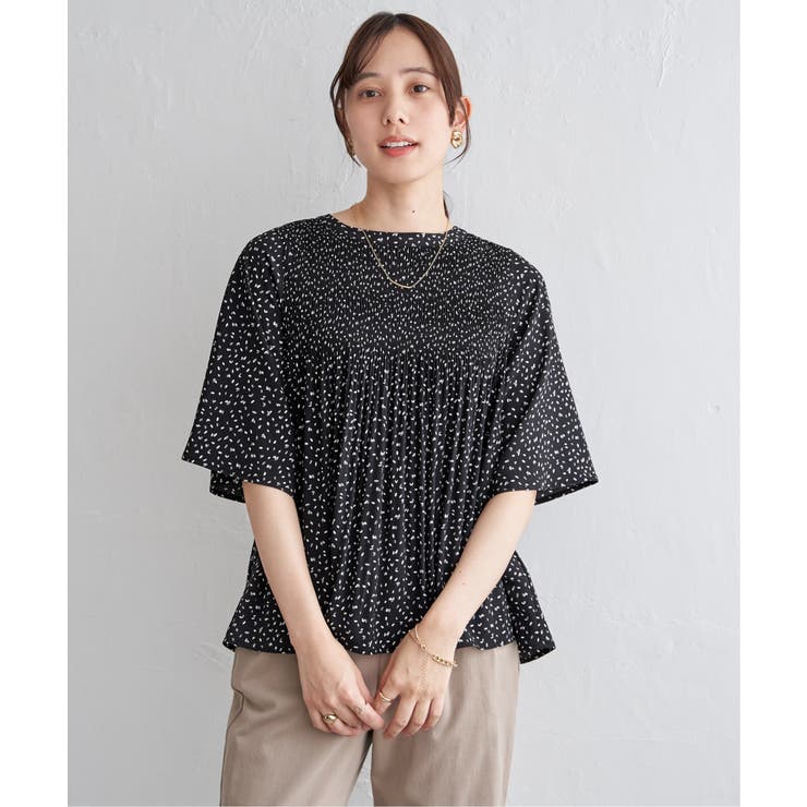 マジョリカ3段プリーツブラウス | ikka  | 詳細画像20 