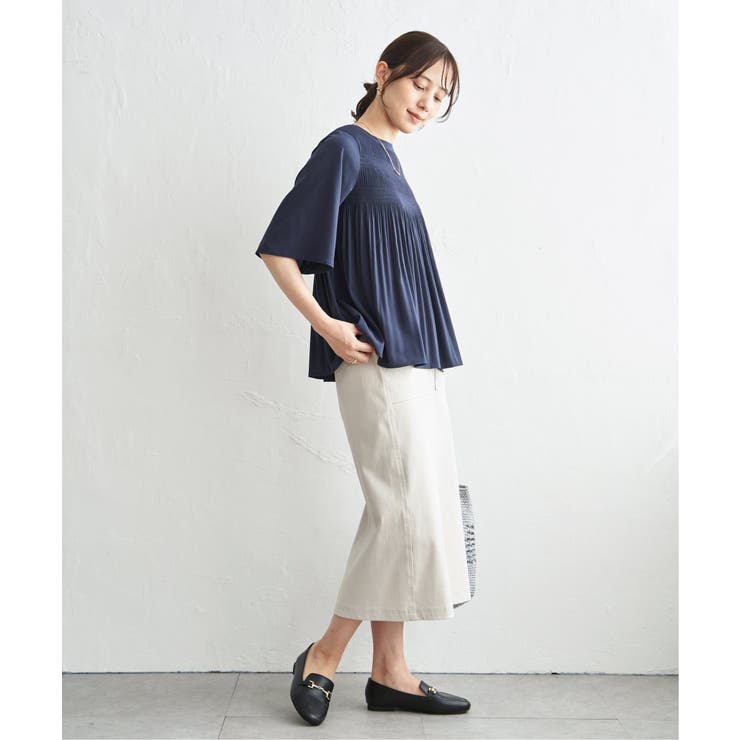 マジョリカ3段プリーツブラウス | ikka  | 詳細画像26 