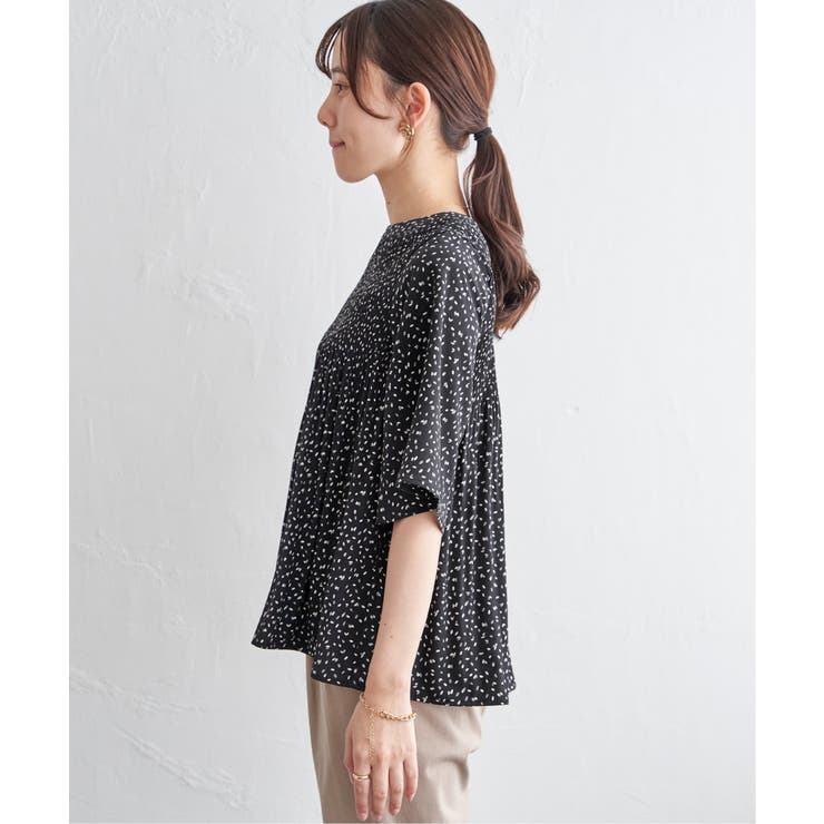 マジョリカ3段プリーツブラウス | ikka  | 詳細画像31 