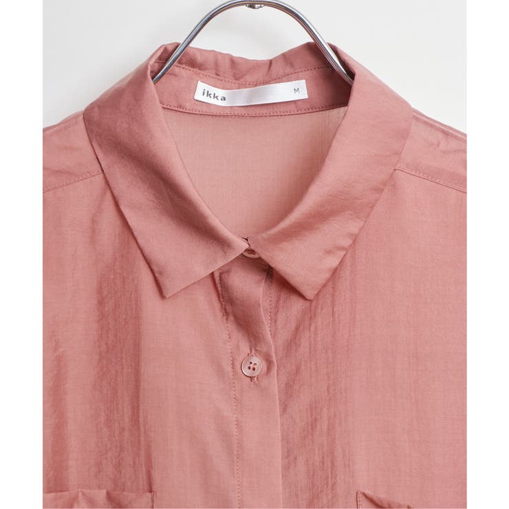 【お得だ値】シア刺繍シャツタンクアンサンブル【2点セット】 | ikka  | 詳細画像17 