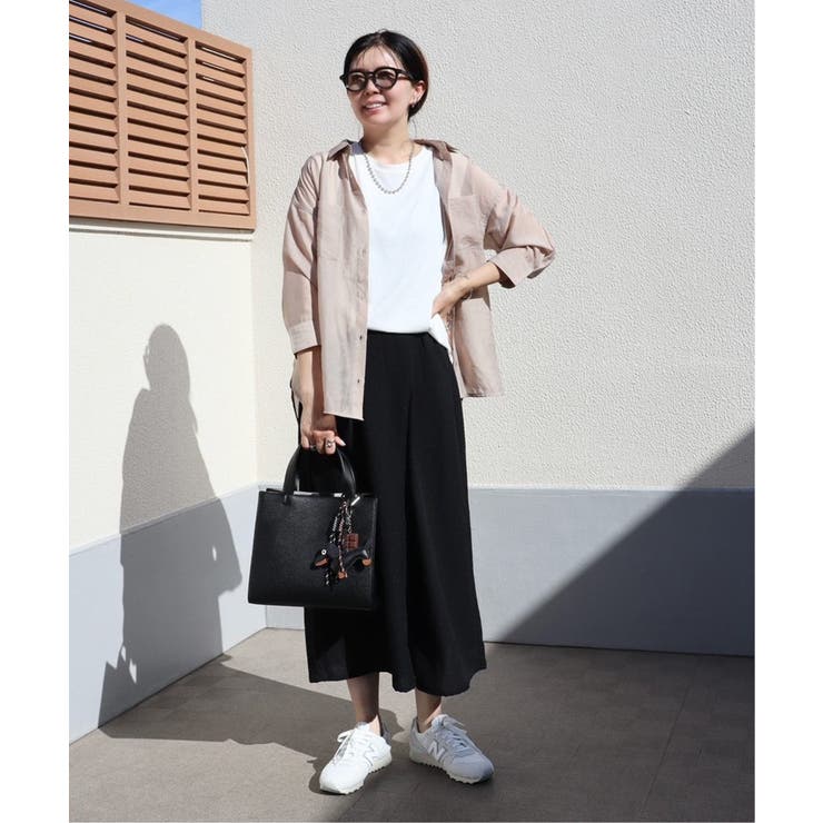 【お得だ値】シア刺繍シャツタンクアンサンブル【2点セット】 | ikka  | 詳細画像3 