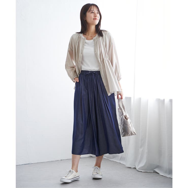 【お得だ値】シアシャーリングブラウスアンサンブル【2点セット】 | ikka  | 詳細画像20 