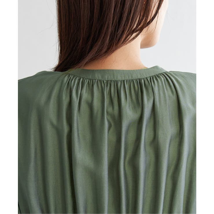 【お得だ値】シアシャーリングブラウスアンサンブル【2点セット】 | ikka  | 詳細画像27 