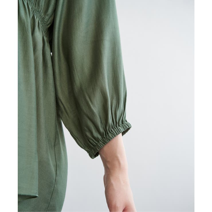 【お得だ値】シアシャーリングブラウスアンサンブル【2点セット】 | ikka  | 詳細画像29 