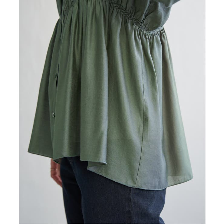 【お得だ値】シアシャーリングブラウスアンサンブル【2点セット】 | ikka  | 詳細画像30 