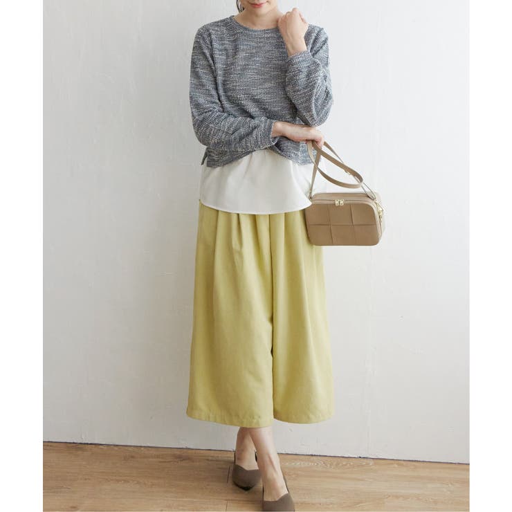 スエードライクタックスカーチョ | ikka  | 詳細画像6