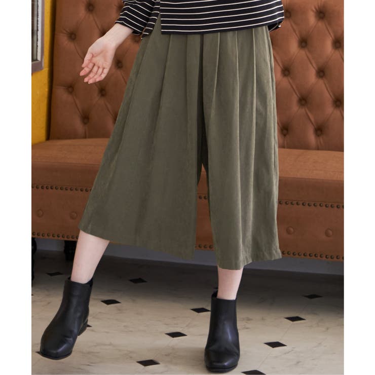 スエードライクタックスカーチョ | ikka  | 詳細画像8