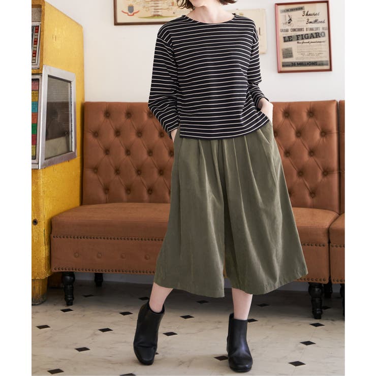 スエードライクタックスカーチョ | ikka  | 詳細画像11