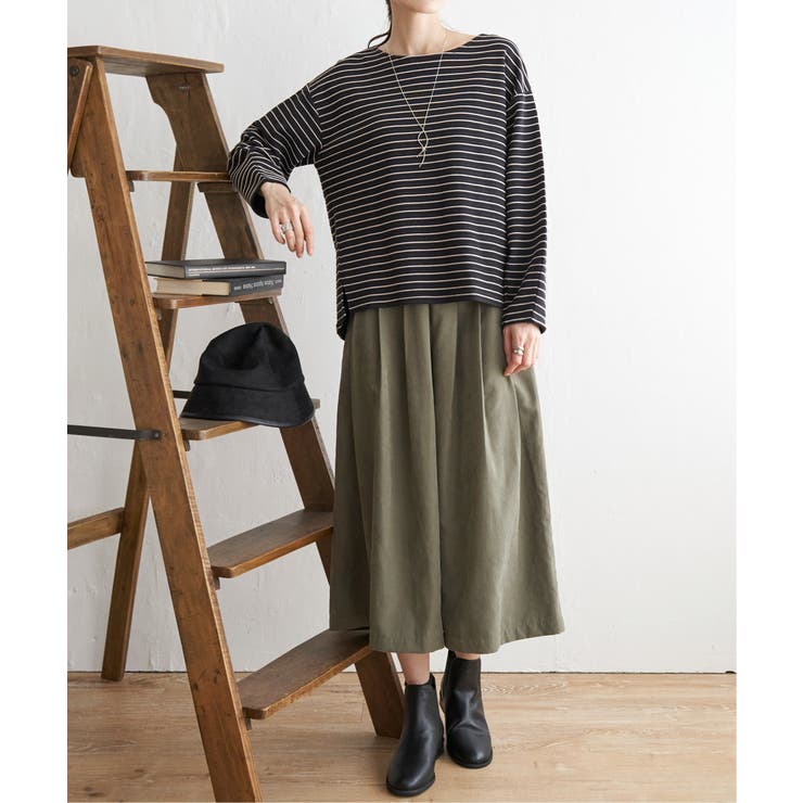 スエードライクタックスカーチョ | ikka  | 詳細画像16