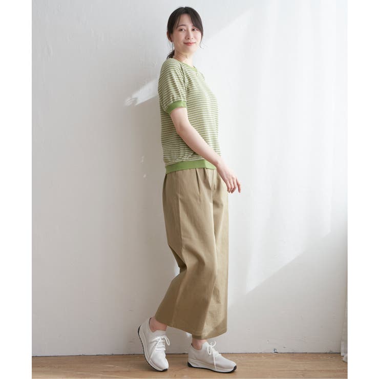 フロントタックワイドパンツ | ikka  | 詳細画像17 