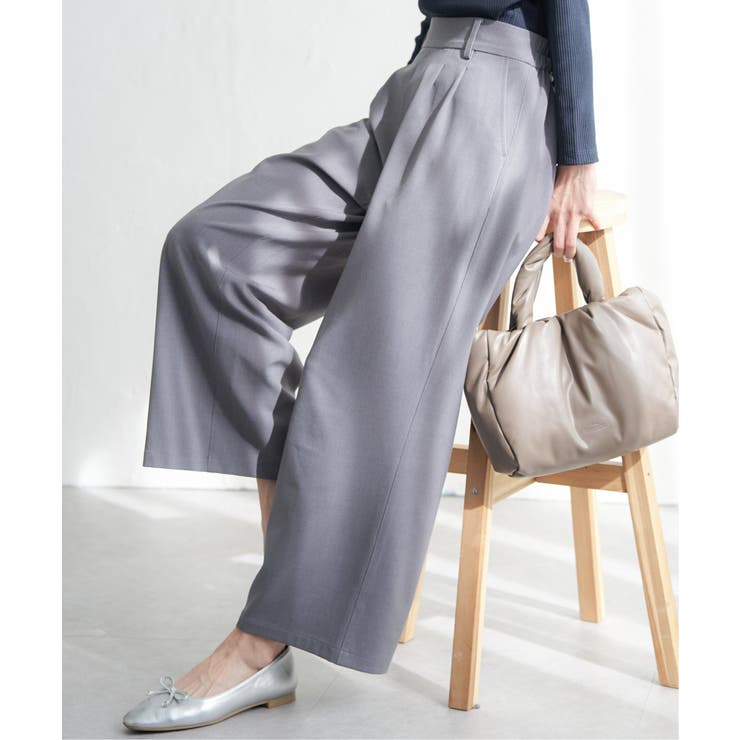 フロントタックワイドパンツ | ikka  | 詳細画像7 