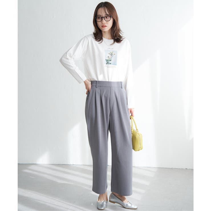 フロントタックワイドパンツ | ikka  | 詳細画像11 