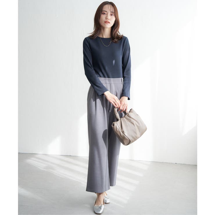 フロントタックワイドパンツ | ikka  | 詳細画像13 